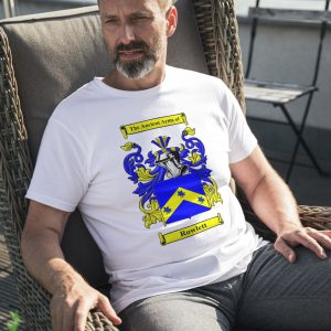 T-Shirt with large Family Crest / Coat of Arms